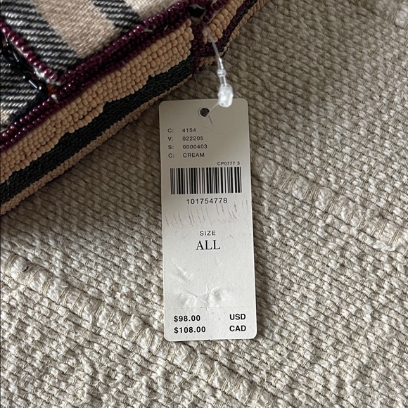 Anthropologie Fiona Beqded Horse Bag. NWT - Picture 8 of 8